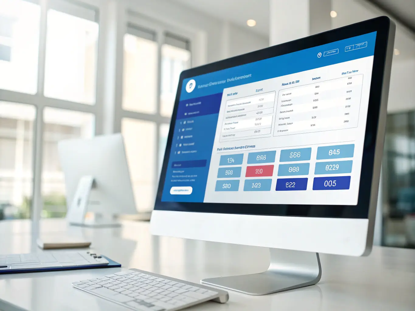 A digital display showing rent payment transactions, illustrating the efficiency of rent collection services.